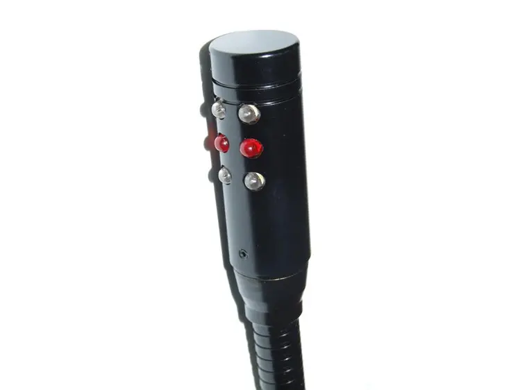 Hosa svanehalslampe for mikser, BNC, 12V, LED 15 